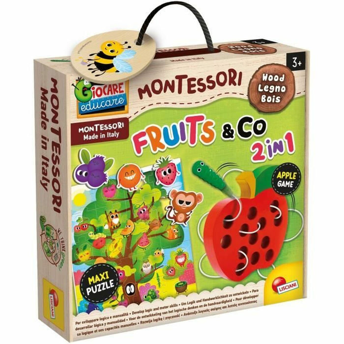 Joc Educativ Lisciani Giochi Fruits & Co 2 in 1