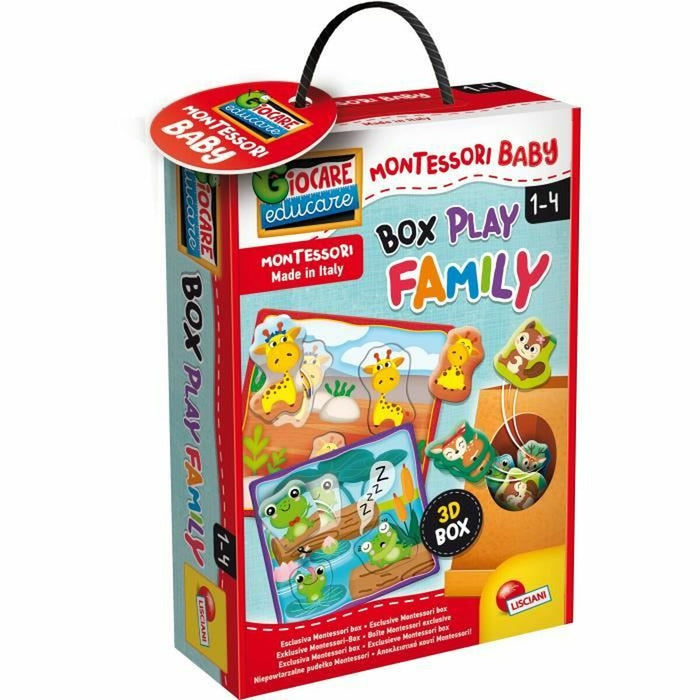 Joc Educativ Lisciani Giochi Play Family Multicolor (18 Piese)