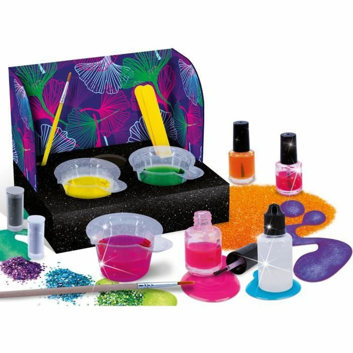 Kit pentru creare machiaj Lisciani Giochi the science of nail polish (FR)
