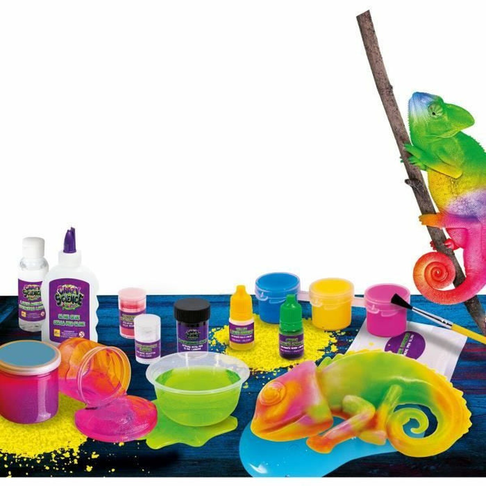 Set de Lucru Manual Lisciani Giochi Crazy Science Caméléon Slime FR