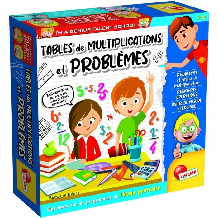 Joc Educativ Lisciani Giochi Multiplications et problèmes