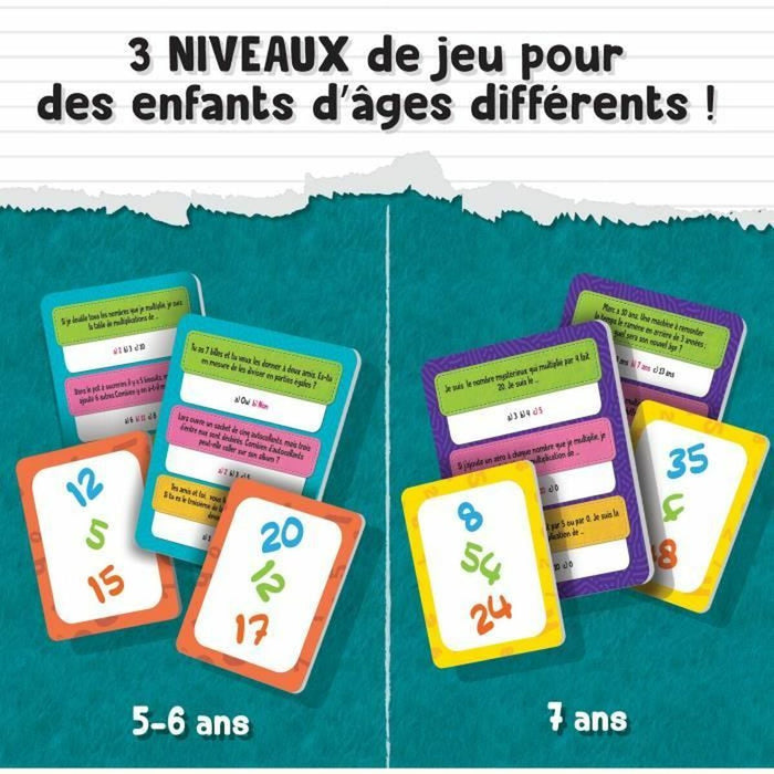 Joc Educativ Lisciani Giochi Multiplications et problèmes