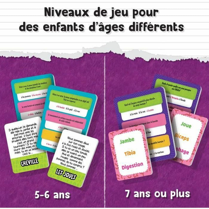 Joc de știință Lisciani Giochi A game about the human body (FR)