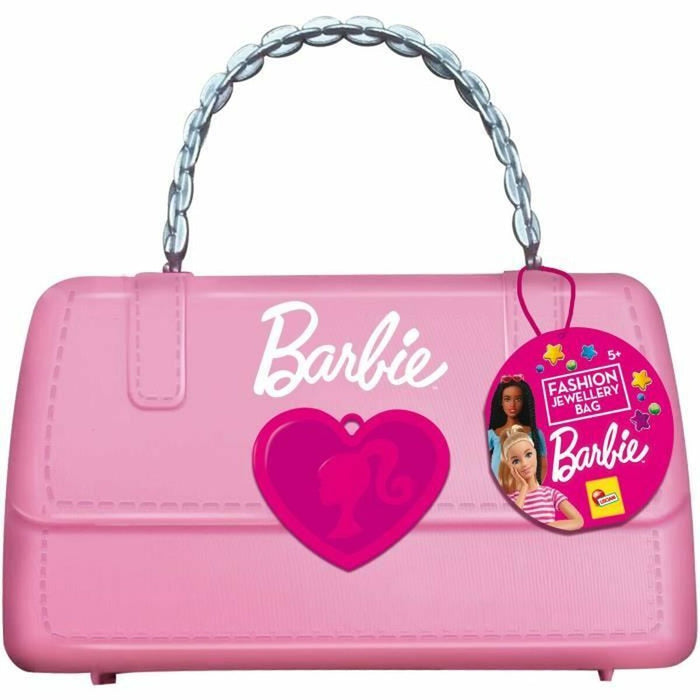 Kit de Creare Brățări Lisciani Giochi Barbie Fashion jewelry bag Plastic (12 Piese)