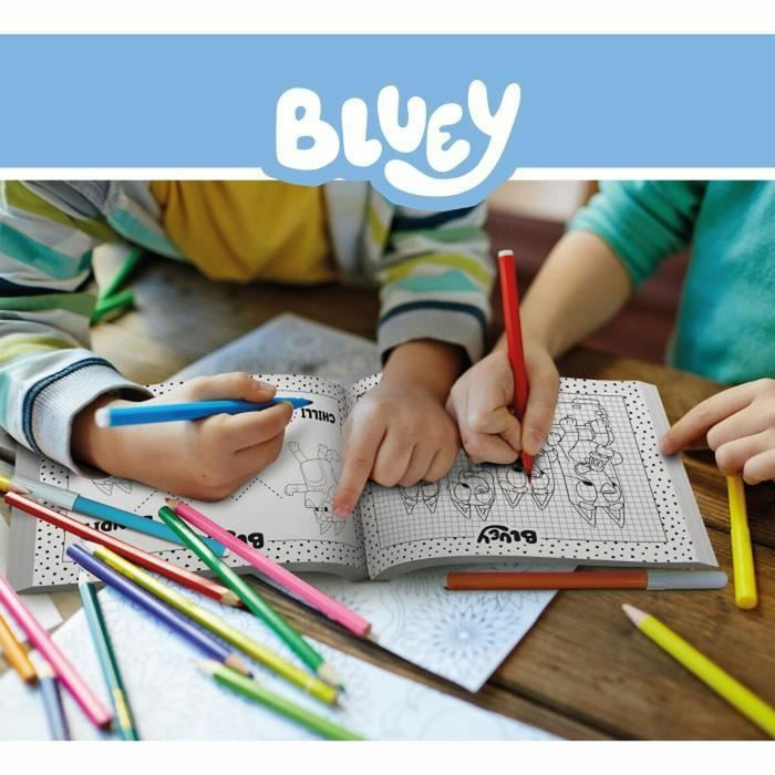 Fișe pentru desenat Lisciani Giochi Bluey Multicolor