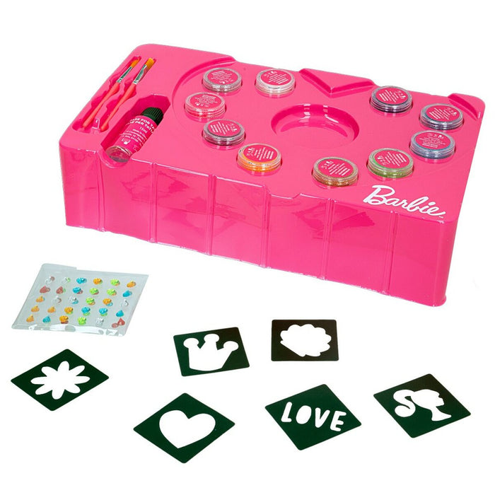 Tatuaje Temporare Barbie My Glitter Tattoo Purpurină 20 Piese