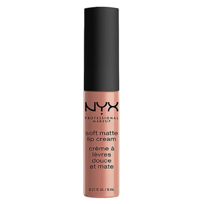 Ruj lichid Nyx Soft Matte Lip Cream, nuanța 02 Stockholm, finisaj mat, 8 ml