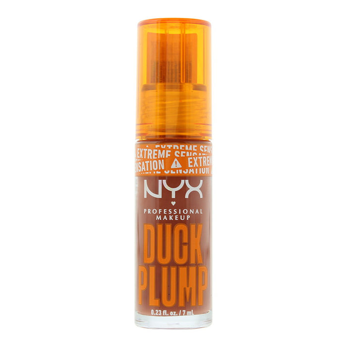 Plumper pentru buze Nyx Duck Plump, efect de volum, nuanța Brown of Applause, 7 ml