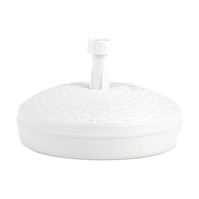 Bază pentru Umbrelă de Soare IPAE Progarden 20 L Alb polipropilenă 45 x 15 cm