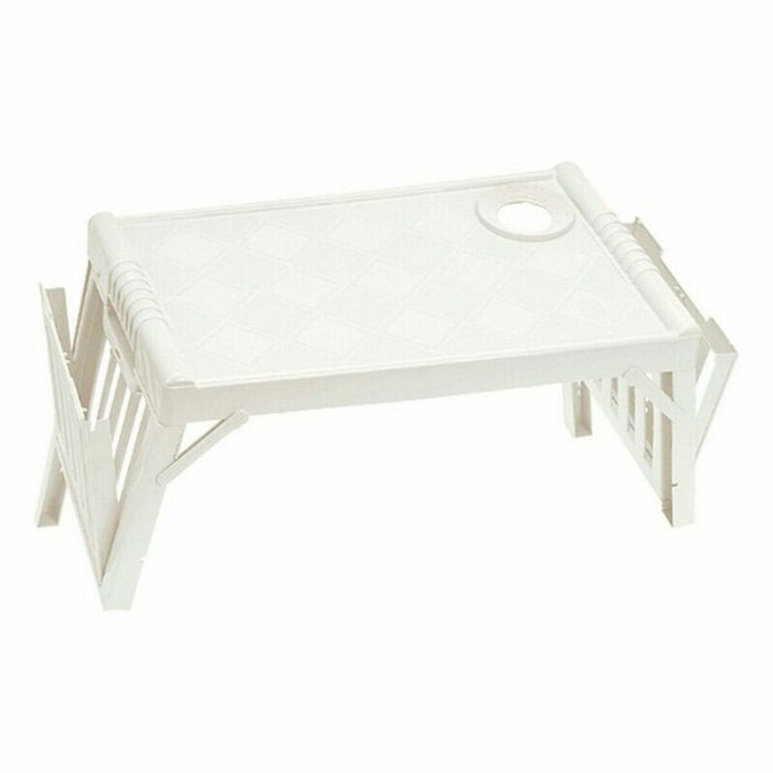 Tavă pentru pat pliantă Tontarelli Life Bej 52 x 32 x 25 cm (12 Unități)