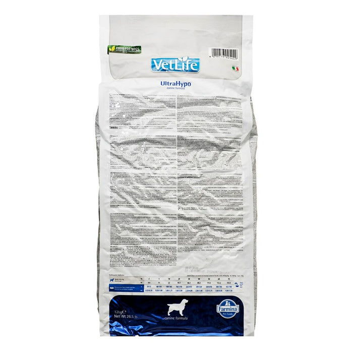 Nutreț Farmina Vet Life ULTRAHYPO 12 kg Adult