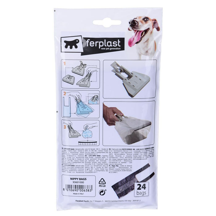 Faeces collector Ferplast L270 Albastru Negru Castaniu Plastic