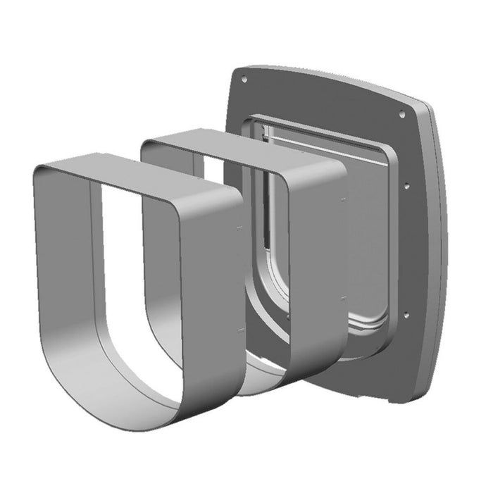 Ușiță pentru pisică Ferplast Swing 3/5 Kit de extensie Alb Plastic