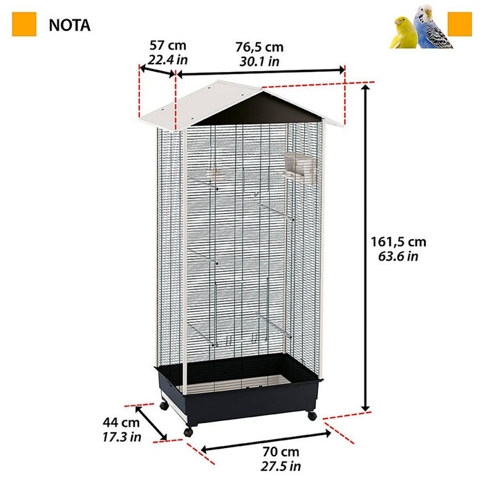 Cuşcă Ferplast 56115423                        Alb Negru 7,5 x 11,5 x 4 cm