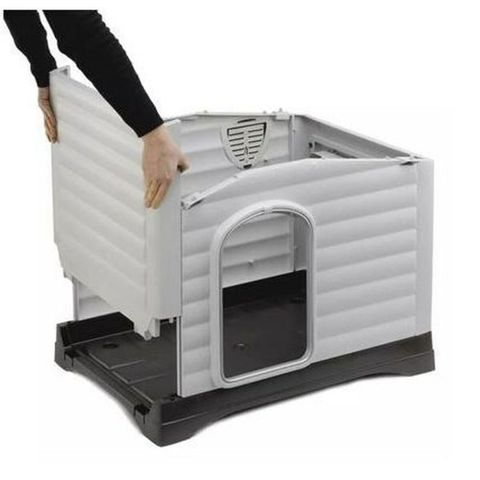 Colibă Ferplast Dogvilla Alb Multicolor Plastic