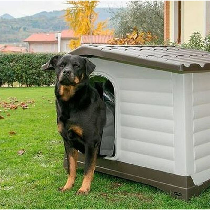 Colibă Ferplast Dogvilla Alb Multicolor Plastic