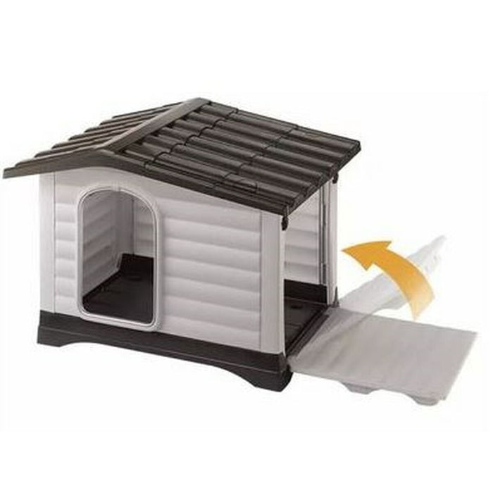 Colibă Ferplast Dogvilla Alb Multicolor Plastic