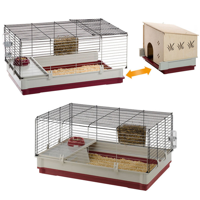 Cuşcă Ferplast Krolik 140 Plus Metal Plastic 142 x 50 x 60 cm