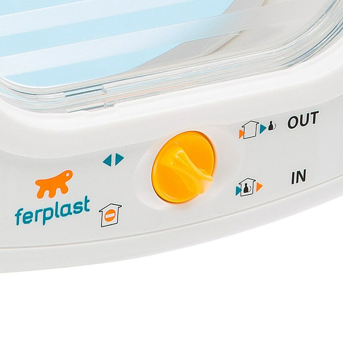 Ușiță pentru pisică Ferplast Swing 9 Alb Multicolor Plastic
