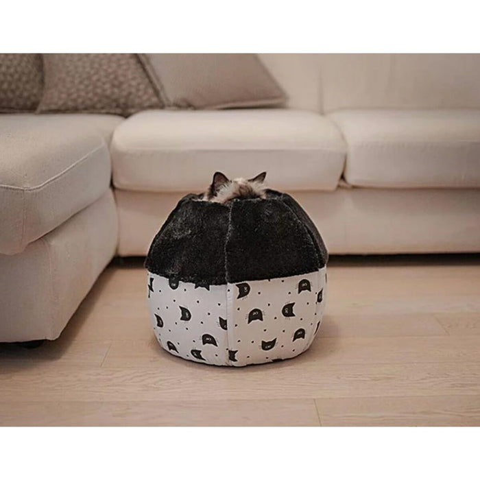 Pat pentru pisică Ferplast Mellow Bedding Alb Negru