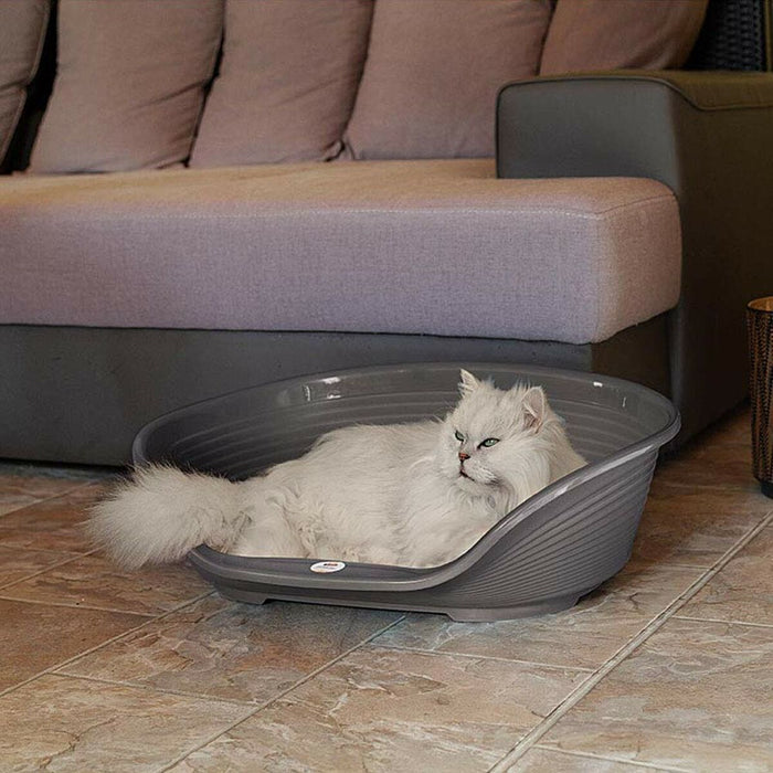 Pat pentru câine Ferplast Siesta Deluxe 4 Gri închis 61,5 x 45 x 21,5 cm
