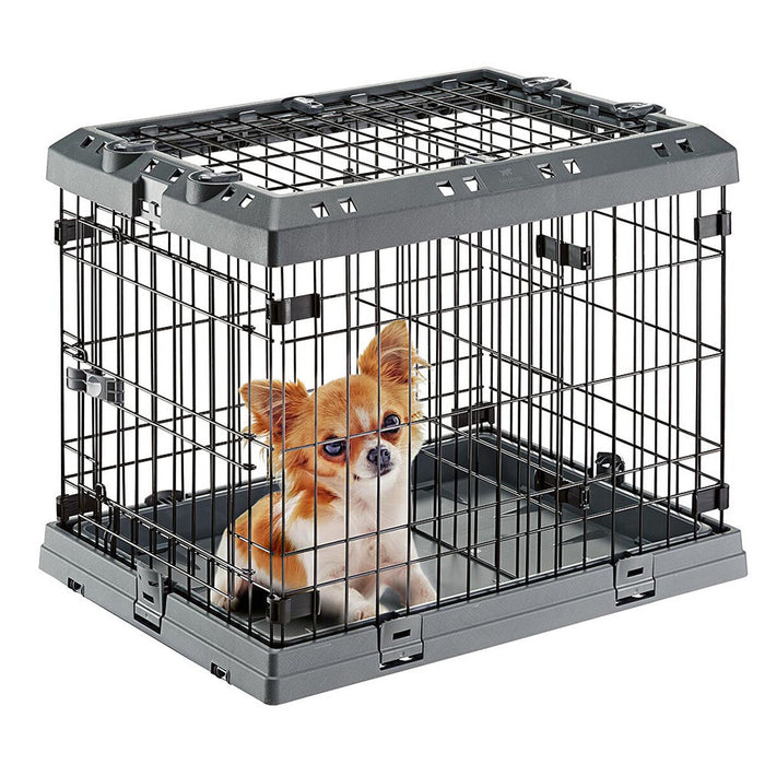 Cușcă de transport pentru animale de companie Ferplast Superior 60 Negru Gri Plastic 50 x 47 x 62 cm