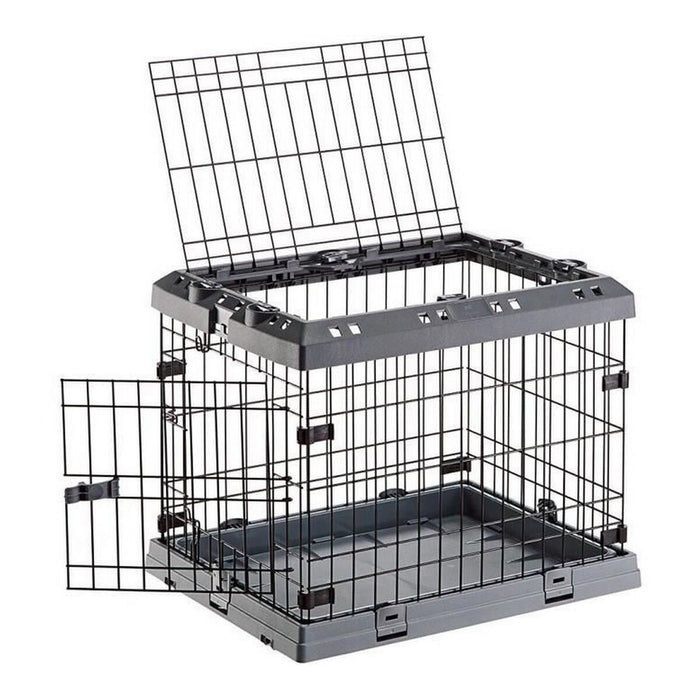 Cuşcă Ferplast Superior Transportor Negru Gri 58 x 55 x 77 cm