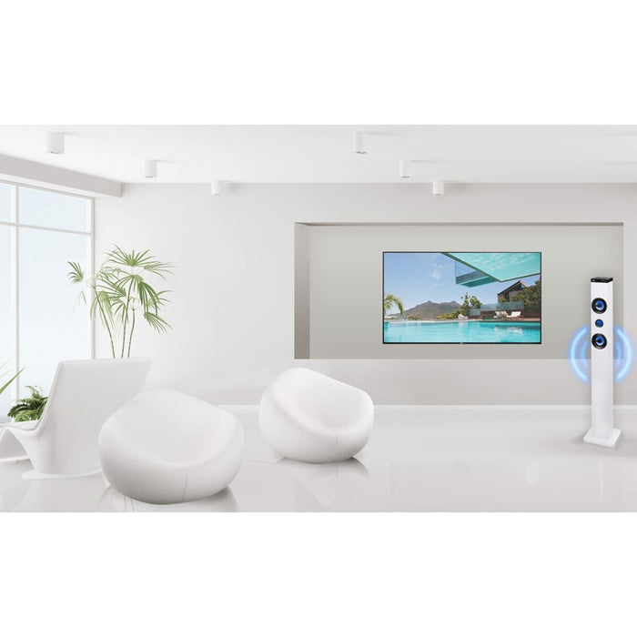 Difuzor Turn Bluetooth Trevi XT 101 BT USB Aux-in SD Alb 40 W