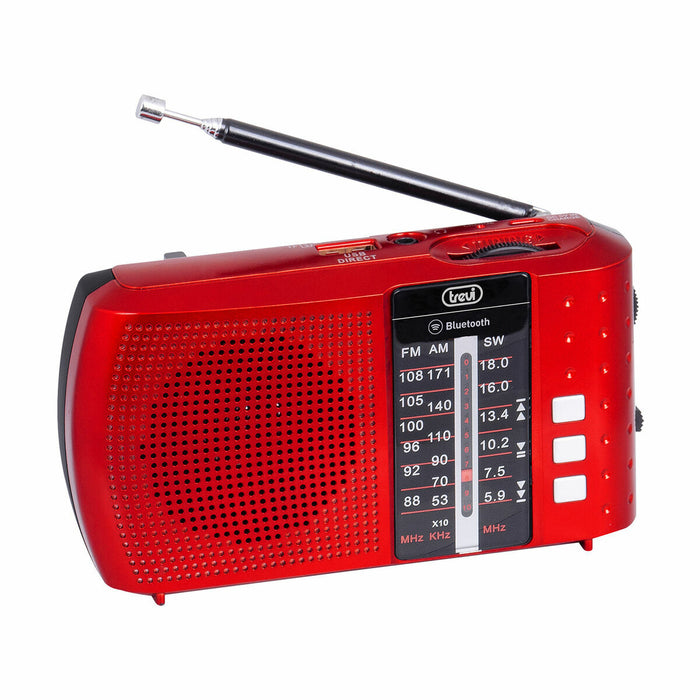 Radio Portabil Bluetooth Trevi RA 7F20 BT Roșu FM/AM/SW