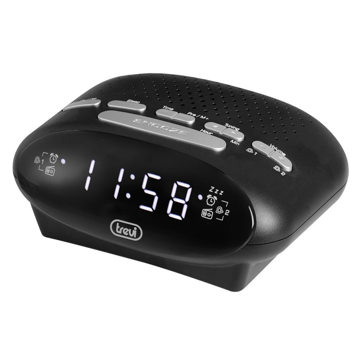 Ceas Deșteptător Trevi RC 821 D Negru