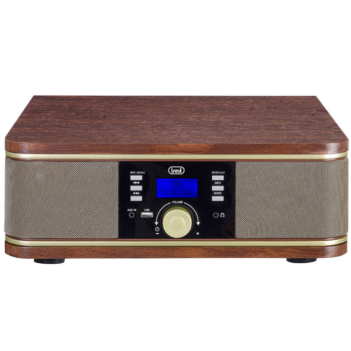 CD Player Trevi TT 1042 DAB Stereo Bluetooth USB Aux-in