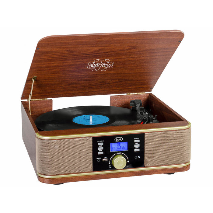 CD Player Trevi TT 1042 DAB Stereo Bluetooth USB Aux-in