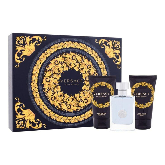 Set de Parfum Bărbați Versace Versace Pour Homme 3 Piese