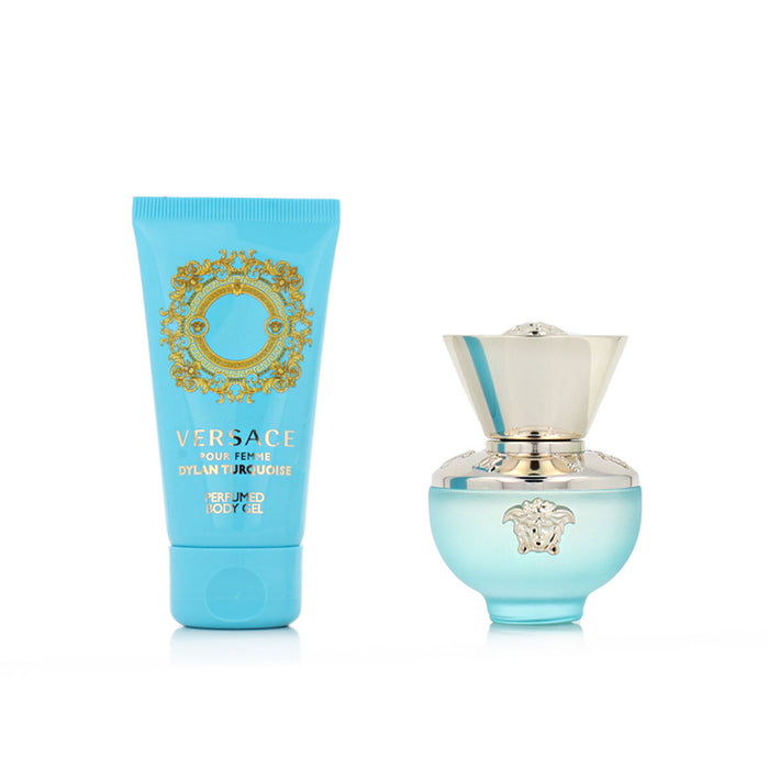 Set de Parfum Femei Versace EDT Dylan Turquoise 2 Piese