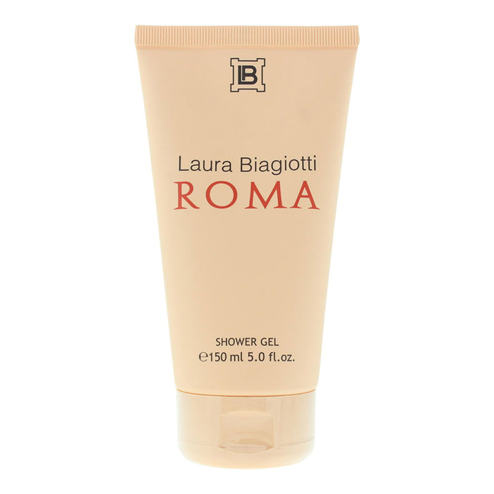 Gel de duș Laura Biagiotti Roma, curățare și hidratare, pentru toate tipurile de piele, 150 ml