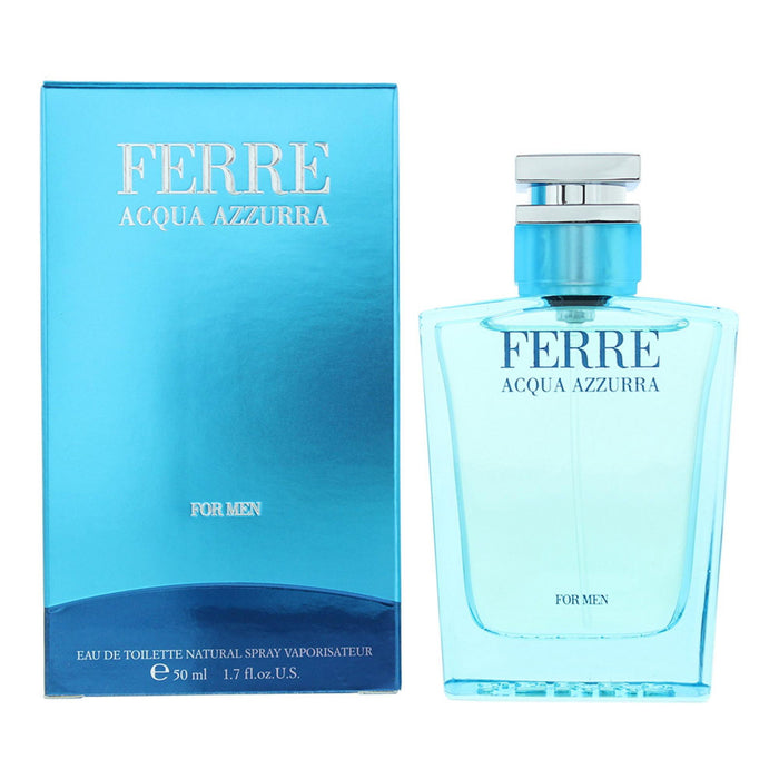 Apă de toaletă Gianfranco Ferre Acqua Azzurra, pentru bărbați, 50 ml