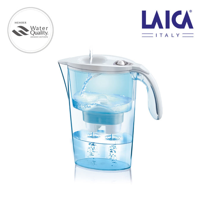 Carafă Filtrantă LAICA Stream J31-CC Alb Transparent 2,3 L polipropilenă