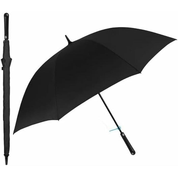 Umbrelă Perletti Golf XXL Negru Poliester Ø 132 cm