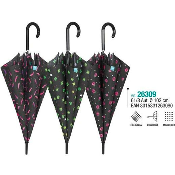 Umbrelă Perletti 61/8 Good Luck Microfibră 102 cm
