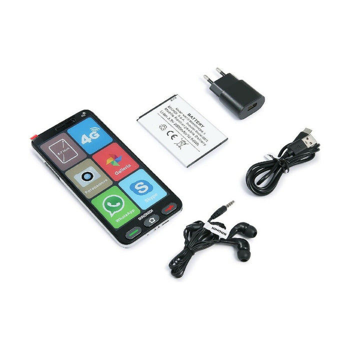 Smartphone Brondi AMICO S Negru 1 GB RAM 8 GB RAM Quad Core 5,7" 8 GB