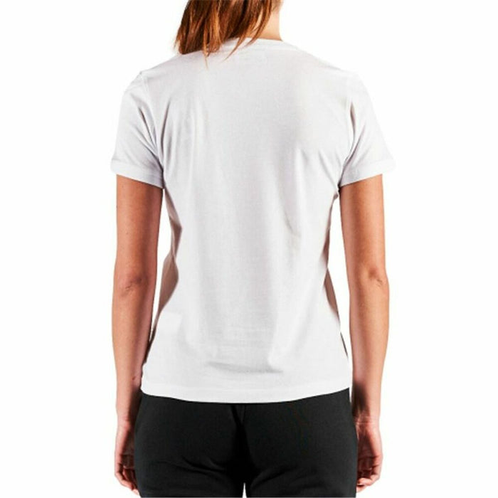 Tricou cu Mânecă Scurtă Femei Kappa Cabou Alb