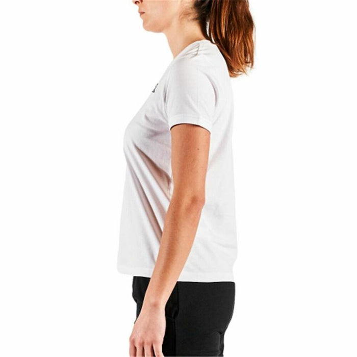 Tricou cu Mânecă Scurtă Femei Kappa Cabou Alb
