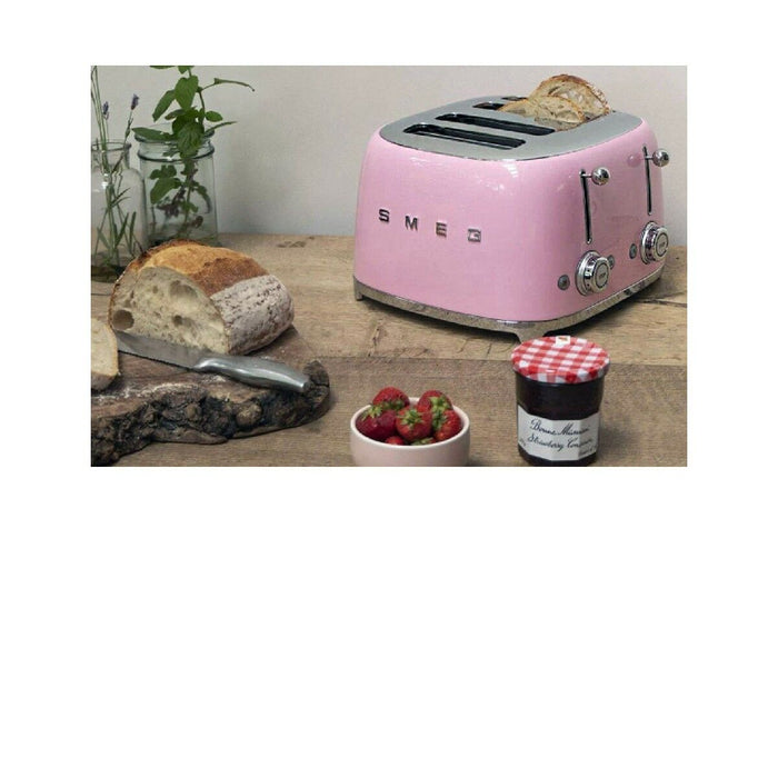 Prăjitor de Pâine Smeg TSF03PKEU Roz 2000 W