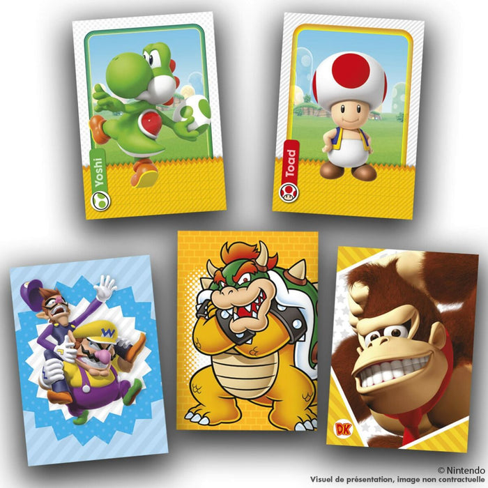 Pachet de cartonașe de colecție Panini Super Mario 4 plicuri