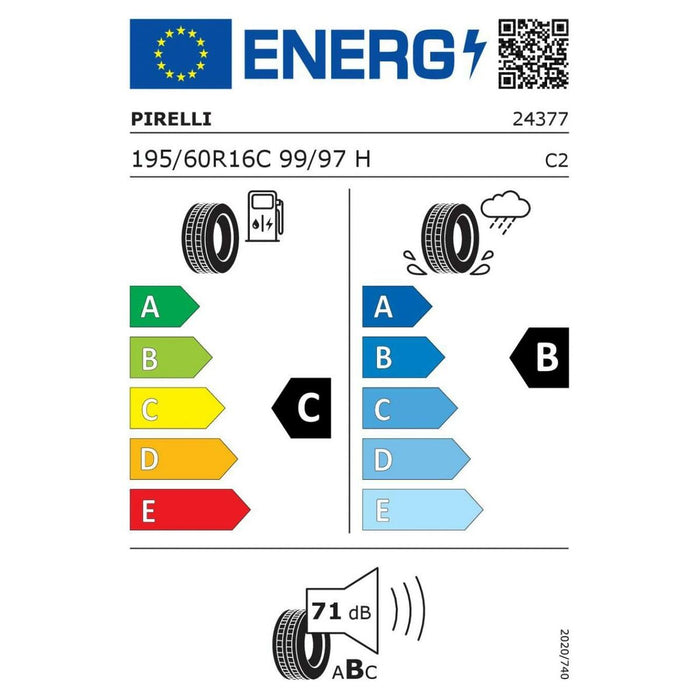 Anvelopă pentru dubă Pirelli CARRIER 195/60R16C