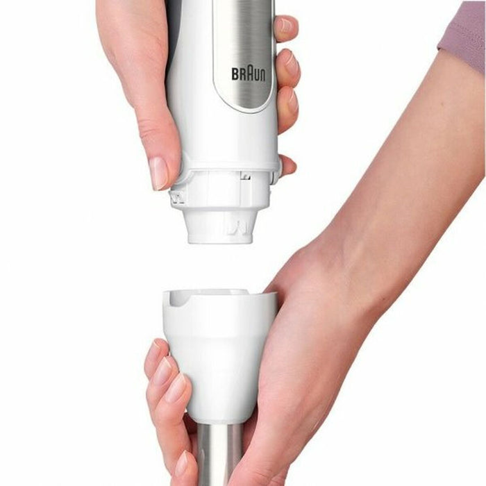Mixer Manual Multifuncțional cu Accesorii Braun MQ7035IWH Alb 1000 W
