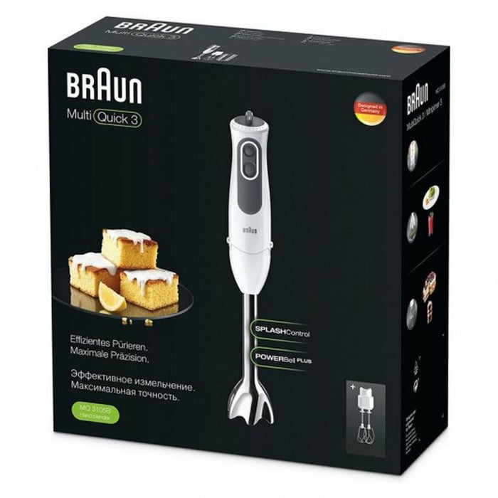 Mixer Manual Braun MultiQuick 3V MQ3105B Alb 750 W