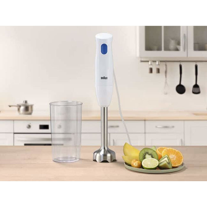Mixer cu Pahar Braun MQ10.001MWH Albastru/Alb 450 W 600 ml