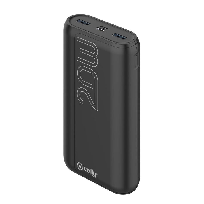 Power Bank Celly 20000 mAh Negru