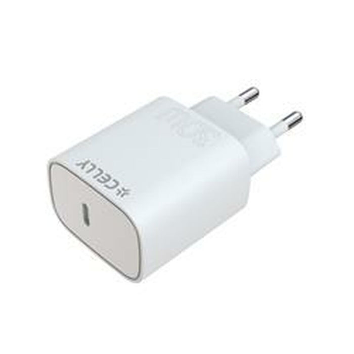 Încărcător de Perete Celly TC1USBC30WEVOWH Alb 30 W